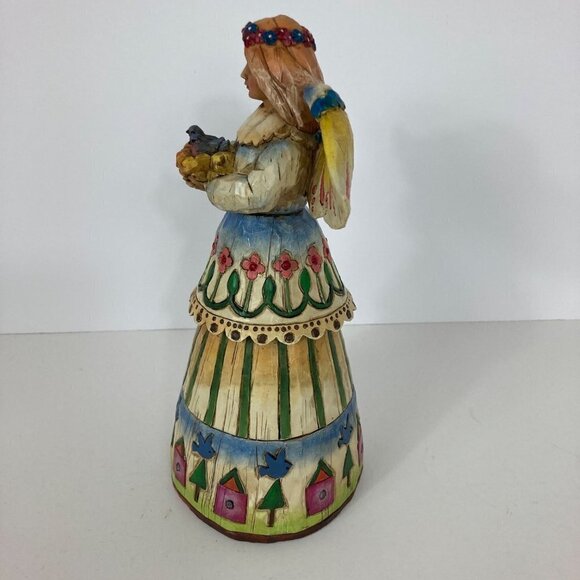 Heartwood Creek Jim Shore Angel of‎ Love 2002 Nest Robins - Picture 5 of 9